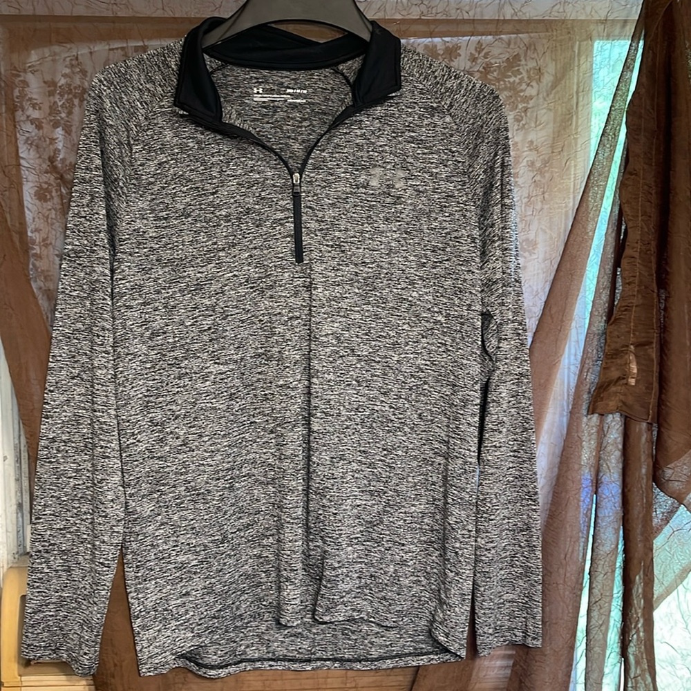 Unisex UnderArmor HeatGear Half Zip Pullover